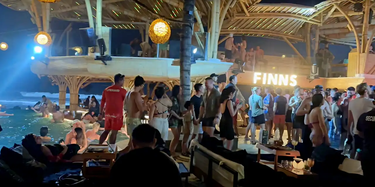 📍Canggu - Finns Beach Club, One the Best Clubs in the World